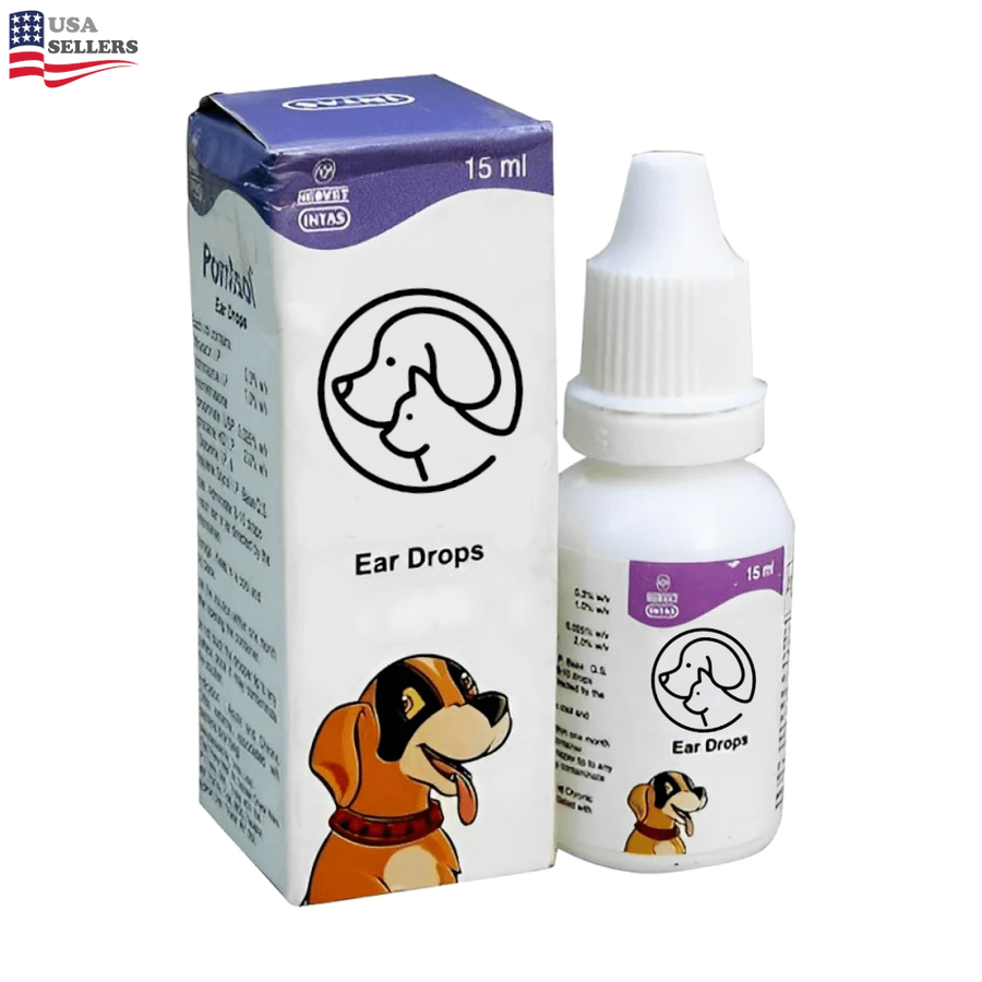 Prevent Ear Infections and otitis externa in your pet with Pomisol Ear Drops