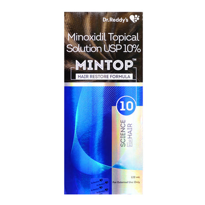 10% Mintop 120ml. 2 Month Supply Minoxidil Extra Strength Topical Solution.