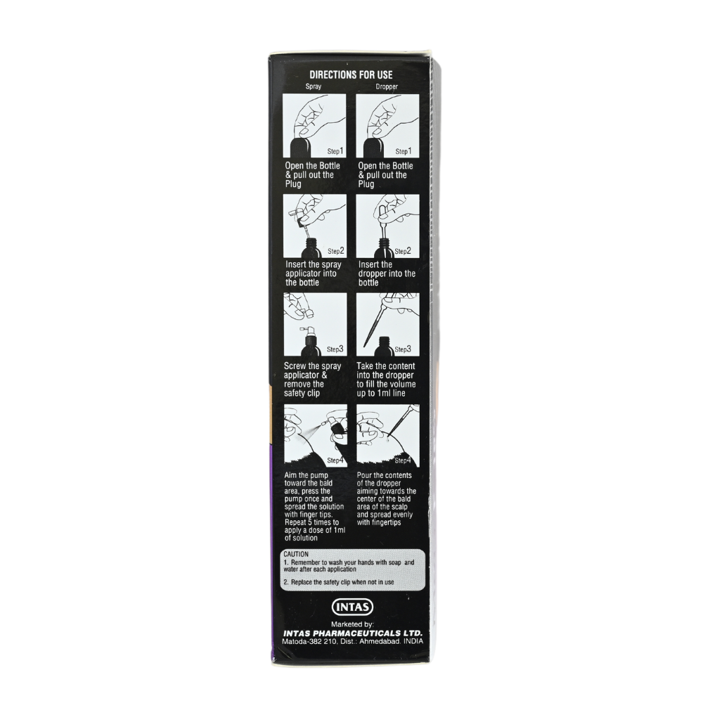 Intas Hair Solution 60 ml Complete Hair Solution.