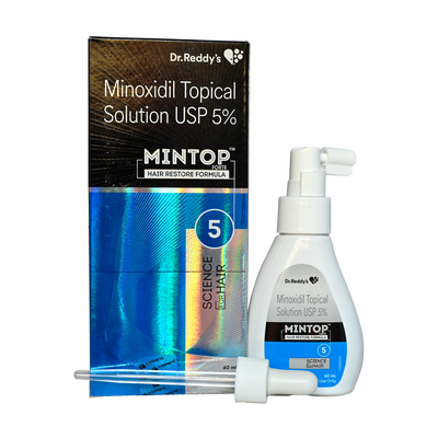 Mintop 5% 60ml. 1 Month Supply Minoxidil Extra Strength Topical Solution.