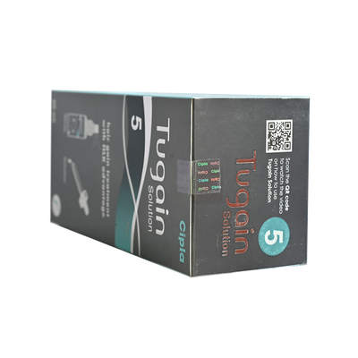 Tugain 5% Minoxidil Topical Solution for Men.