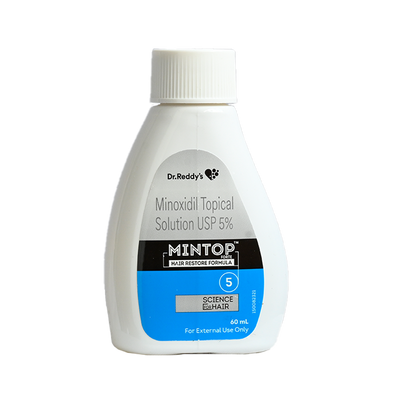 Mintop 5% 60ml. 1 Month Supply Minoxidil Extra Strength Topical Solution.