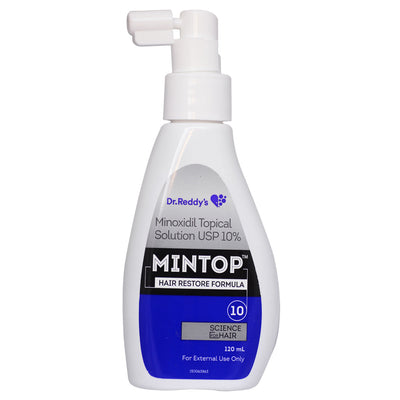 10% Mintop 120ml. 2 Month Supply Minoxidil Extra Strength Topical Solution.