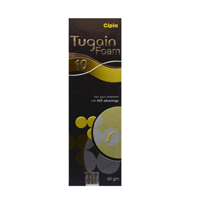 10% Tugain Foam Minoxidil Extra Strength Hair Regrowth for Men.